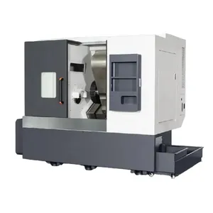 Small Turning Ck0640 With Si Specification Double Spindle Cnc Lathe Machine Centre