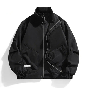 Chaqueta acolchada de poliéster personalizada para hombre, estilo americano, piloto, talla grande, gruesa, cálida, de béisbol, Primavera, Otoño e Invierno - Product Image 1