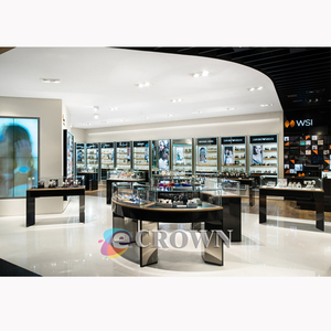 Modern Wood Watch Room Watch Shop Design Cabinet Watch Humidor OEM - Product Image 1