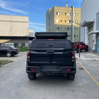 Couverture de benne MOLANEX en acier résistant à la corrosion, étanche, avec serrure, pour canopy Tundra D-MAX F-150 RAM1500 pour Jeep