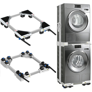 Adjustable Base <b>Washing</b> <b>Machine</b> Stand Movable Refrigerator <b>Washing</b> <b>Machine</b> Stand with Wheels Suitable for Moving Furniture - Product Image 1