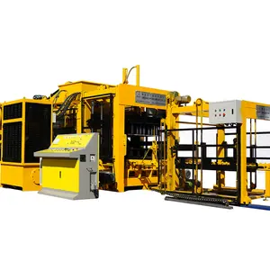 QT15-15 European high technique leading fully automatic various hollow solid paver brick block making machine