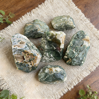 qualité supérieure Géode Bleu Dentelle Agate Pierre Brute Reiki Chakra Méditation Décor Pierre De Cristal pour La Décoration