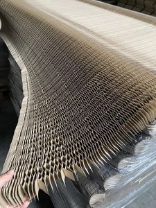 Vietnam Eco-Friendly Recycled Brown Kraft <b>Honeycomb</b> Craft Paper for Packaging Cushion <b>Panel</b> Doors Walls Furniture Advertising - Product Image 2
