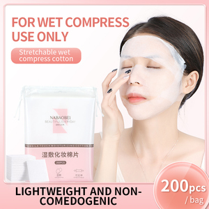 Cao Cấp Nhà Máy Tùy Chỉnh Dùng Một Lần Mặt Khăn Mềm Cotton Giống Như Mỏng Vá Cho Spa Salon Nhà Vệ Sinh Mô Loại - Product Image 2