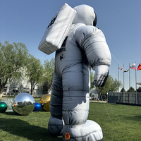 Costume d'astronaute gonflable géant personnalisé avec souffleur d'air - Affichage publicitaire imperméable et résistant aux intempéries