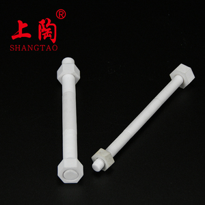 2023 Fabricante de Shanghai M3 M4 <span class=keywords><strong>M5</strong></span> M6 Tornillo y tuercas de cerámica de zirconia Hecho en China - Product Image 2