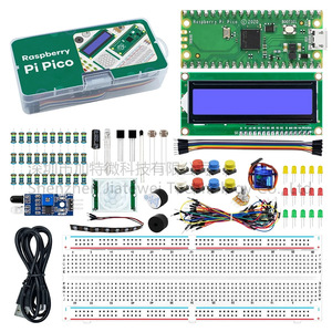 Kit de Desarrollo Raspberry Pi Pico RP2040 con Pantalla LCD y Componentes para Programación en MicroPython - Product Image 1