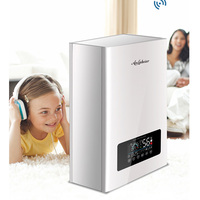 Chauffe-eau électrique combiné, chaudière à eau électrique pour chauffage et la baignade, 6-12kw