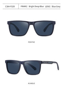 Gafas de Sol Deportivas PARANOID 2025 con Lentes Polarizadas UV400 TAC para Exteriores y Conducción, con Logotipo Personalizado, Modelo 2024 - Product Image 4