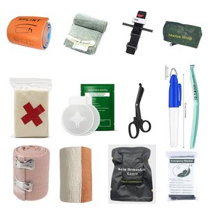 Kit di viaggio per auto in campeggio di emergenza medica di pronto soccorso all'aperto di sopravvivenza - Product Image 1