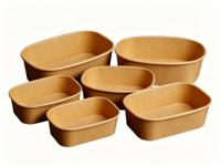 Bol écologique HuskRoot 180 ml (6 oz) en coque de son de riz, sans plastique, compostable, vaisselle à usage unique
