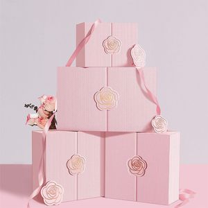 Caja de Regalo de Cumpleaños de Lujo, Caja de Regalo Exquisita para Lápiz Labial y Perfume, Caja de Empaque Creativa 3D al por Mayor - Product Image 5