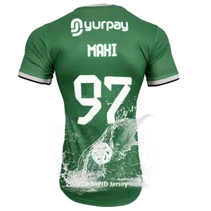 Hoge Kwaliteit Nieuw Seizoen Online Winkelen In Saudi-Arabië T-Shirt Al Ahli Saudi Voetbalclubs Shirt 2023 24 Al-Ahli Voetbalshirt