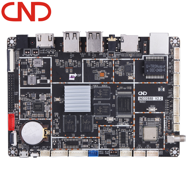 OEM Quad Core 2G+16G RJ45 Serial Port USB HDM I Smart Android AD Control Mother Main Board