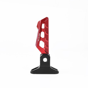 Pédales arrière pliantes en alliage d'aluminium pour scooters électriques avec roulement à billes, durables et antirouille - Product Image 2