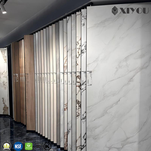 <span class=keywords><strong>Carrelage</strong></span> en pierre frittée marbrée minimaliste moderne 900x1800, antidérapant et facile à nettoyer pour une décoration esthétique du salon et <span class=keywords><strong>de</strong></span> la chambre - Product Image 5