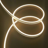 Lampu Strip LED Cob Ultra Tipis 3mm 4mm 5mm 24V Ip65 Ra90 Dapat Diredupkan Fleksibel Pita LED Silikon