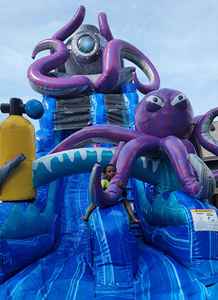 屋外インフレータブルゲームインフレータブルフローティングウォータースライドインフレータブルウォータースライド - Product Image 4