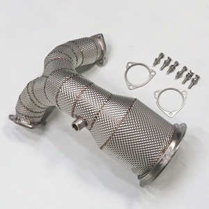 Sonido Deportivo de Escape, Sienta la Potencia, Tubo de Escape de Acero Inoxidable con Catalizador para Audi S4 S5 B9 3.0T, Silenciador de Escape para Automóvil Audi - Product Image 3