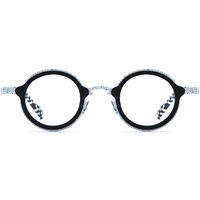 Monture de lunettes Borregls en acétate et titane pour hommes, nouvelle collection 2025, lunettes rondes vintage pour femmes, montures optiques colorées 185887