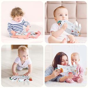 Livres doux au toucher pour bébés de 6 mois et plus, jouets sensoriels d'apprentissage précoce - Product Image 5