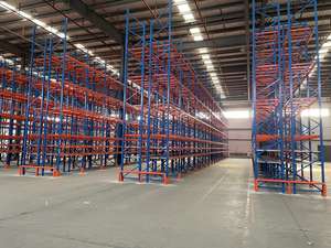 מדפים תעשייתיים מחסן מערכות אחסון פלדה מחזק מזרן מתלה מזרן מתלה מתלה כבדה - Product Image 3