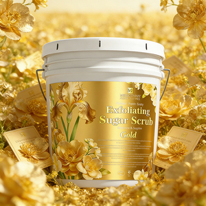 Gommage au sucre premium 5 gallons adoucissant et nettoyant, parfum intense, service OEM/ODM pour pédicure, destiné aux clients B2B - Product Image 2