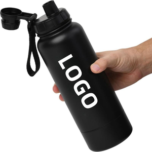 Botella de <span class=keywords><strong>Agua</strong></span> Multifuncional de Acero Inoxidable Aislada con Espacio de Almacenamiento Oculto, Adecuada para Viajes, Botella de <span class=keywords><strong>Agua</strong></span> para Alimentar Mascotas - Product Image 3