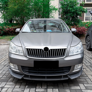 Alerón Delantero para Skoda Octavia Mk2 5, Textura de Fibra de Carbono, ABS, 2008-2012, Kit de Carrocería - Product Image 1