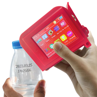 Imprimante portable Yaomatec 12,7 mm, mini-imprimante de logos, numéros et dates d'expiration, 25 langues, machine à jet d'encre portable pour bouteilles, sacs, papier