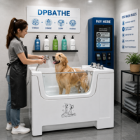 Bain hydrothérapeutique Dpbathe pour chien avec filtre à eau intégré pour une eau propre et thérapeutique