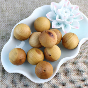 Sandalwood Wood Beads Round 10mm For Bracelet Making Natural Solid Wood From Sichuan <b>Ornaments</b> - Product Image 1