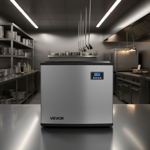 Machine à glaçons commerciale Vevor, 360 lbs/jour, acier inoxydable, autonettoyante, électrique, plug and play, pour restaurant et cuisine - Product Image 2