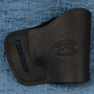 New Style Tactical Leather Gun Holster, Mold shaped Leather Gun Holster with belt loop