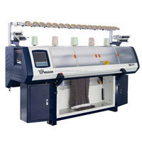 Machine à tricoter automatique spéciale pour les pulls pour femmes, fabricant de machines à tricoter plates, ventes
