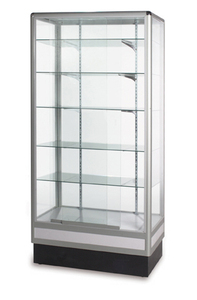 Vetrina Espositiva di Lusso Personalizzata con Serratura per Gioielli, Arredamento per Negozi, Vetrina a 2/3 Pannelli - Product Image 4