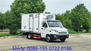 Vente en gros d'usine Moteur diesel Sofim I-VECO 3T Frigo Van Truck pour la livraison de crème glacée - Product Image 2