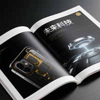 Impression de dépliant personnalisé direct d'usine, livret de brochure de haute qualité
