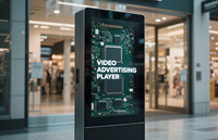 Carte de contrôle vidéo publicitaire ZXFELEC T113S3 double cœur Cortex-A7 DDR3 MI-PI/LVDS/EDP pour affichage au sol d'ascenseur