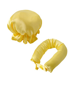 Set de rizadores de pelo sin calor de seda para uso nocturno, rizador sin calor con gorro de satén para dormir, rizadores de pelo para cabello largo - Product Image 6