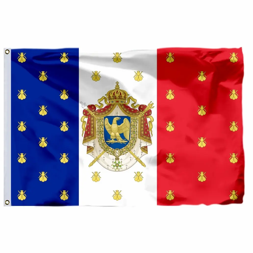 Drapeau personnalisé de la légion étrangère française de 5x3 pieds armée de France 90x150cm drapeaux conception libre publicité extérieure fête Sport décor bannière