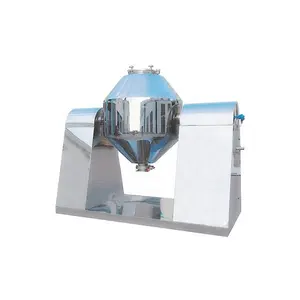 High efficiency competitive price double conic rotary vacuum dryer for low temperature drying of bioplastic particles