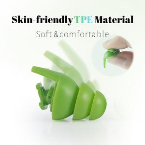 للتحويل TPE لينة مريحة سيليكون سدادات الأذن اطلاق النار سدادات حماية الأذن - Product Image 2