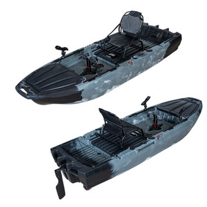 3m chiều dài 1m chiều rộng sống Fish Tank một người <span class=keywords><strong>Kayak</strong></span> Modular câu cá <span class=keywords><strong>Kayak</strong></span> vây bàn đạp cơ giới <span class=keywords><strong>Kayak</strong></span> cho câu cá sông hull HDPE - Product Image 2