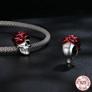 925 Sterling Silver Beads Diy Halloween Charms For Jewelry Making Bracelet