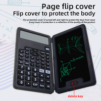 Calculatrice graphique portable de 5 pouces avec bloc-notes numérique pour ordinateur portable pour étudiants, bureau et affaires