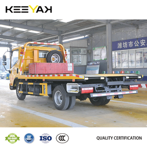 Usine FAW 3 tonnes 4 tonnes 5 tonnes <span class=keywords><strong>remorquage</strong></span> à plat 4X2 110hp dépanneuse équipement de dépanneuse nouveau camion de récupération <span class=keywords><strong>prix</strong></span> bas à vendre - Product Image 4