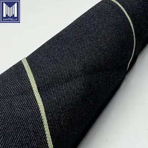 Vintage Raw Denim Stoff für Jeans Jacke Web kante Denim Stoff aus Bangladesch Bekleidungs fabrik