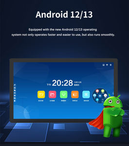 Tablette Android avec écran tactile LCD mural de 32 pouces HD IPS - Tablette intelligente en métal pour l'enseignement/les réunions d'affaires - Product Image 4